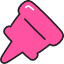 Office Pin Icon from Stickies Colors Set