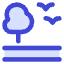 Life On Land Icon from Core Duo Set
