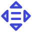 Reduced Inequalities Icon from Core Duo Set