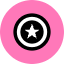 Captain Shield Icon from Kameleon Pop Set