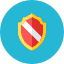 Shield Icon from Kameleon Colors Set