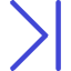 Arrow Chevron Last Page Icon from Core Duo Set