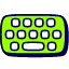 Device Keyboard Icon from Stickies Duo Set