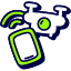 Drone Tablet Control Icon from Stickies Duo Set