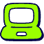 Labtop Icon from Stickies Duo - Free Set