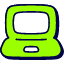 Labtop Icon from Stickies Duo Set