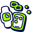 Smart Watch Sync Icon from Stickies Duo Set