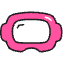Vr Goggle Icon from Stickies Colors - Free Set