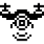 Technology Drone Signal Icon from Pixel - Free Set