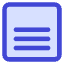 Align Text Bottom Icon from Core Duo Set