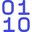 Binary Code Icon from Core Duo Set