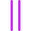 Double Pipe Icon from Core Neon Set