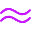 Double Tilde Icon from Core Neon Set