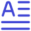 Initial Letter Icon from Core Duo Set