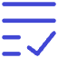 List Check Icon from Core Duo Set