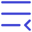 Paragraph Indent Last Line Icon from Core Duo Set