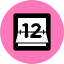 Calendar Icon from Kameleon Pop Set