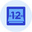 Calendar Icon from Kameleon Duo Set