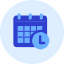 Calendar Time Icon from Kameleon Duo Set