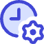 Clock Setting Gear Icon from Core Duo Set