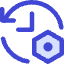 History Arrow Manage Nut Icon from Core Duo Set