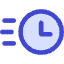 Time Duration Express Fast Icon from Core Duo Set