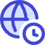 Time Globe Timezone Global Icon from Core Duo Set