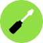 Screw Driver Icon from Kameleon Pop Set