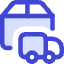 Delivery Truck Icon from Core Duo Set