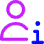 Transfer Courier Information Icon from Core Neon Set