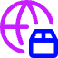 Transfer World Wide Icon from Core Neon Set