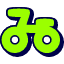 Bike Icon from Stickies Duo Set