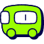 Bus Icon from Stickies Duo Set
