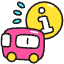 Bus Route Info Icon from Stickies Colors - Free Set