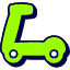 Scooter Icon from Stickies Duo Set
