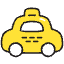 Taxi Icon from Stickies Colors - Free Set