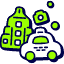 Taxi Tour Icon from Stickies Duo Set
