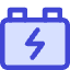 Car Battery Charging Icon from Core Duo Set