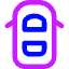 Car Top View Icon from Core Neon Set