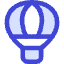 Hot Air Balloon Icon from Core Duo Set