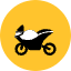 Motorbike Icon from Kameleon Pop Set