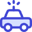 Police Car Icon from Core Duo Set