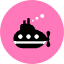 Submarine Icon from Kameleon Pop Set