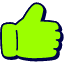 Like Icon from Stickies Duo Set