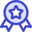 Star Badge Icon from Core Duo Set