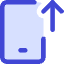 Upload Phone Mobile Icon from Core Duo Set