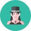 Gothic Woman Icon from Kameleon Colors Set