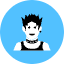 Punk Woman Icon from Kameleon Pop Set
