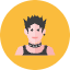 Punk Woman Icon from Kameleon Colors Set