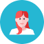 Urban Woman Icon from Kameleon Colors Set